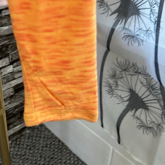 Tek Gear T-Shirt NWT Women's Mango Smoothie SM Long Sleeve Athletic Essential - Picture 4 of 7